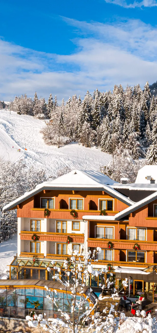Hotel Almrausch direkt an der Skipiste