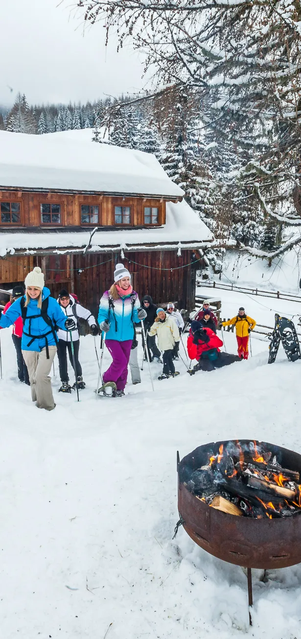Geführte Schneeschuhwanderungen mit der Kärntner Sonnenschein Card